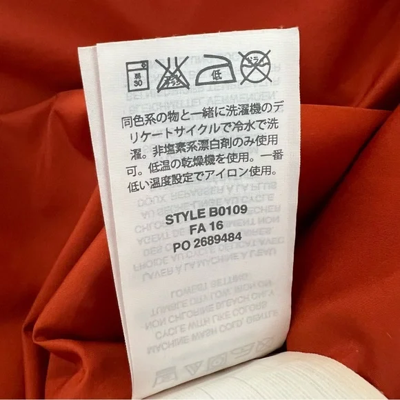 J. Crew Excursion down and feathers puffer vest Size XS Orange puffy vest - Picture 7 of 9